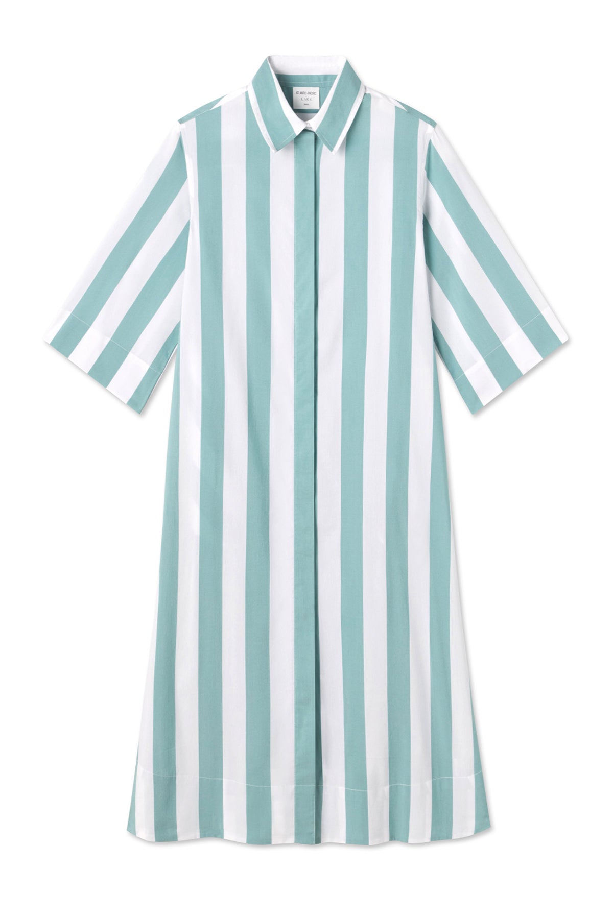 Azure Stripe Marnie Caftan Dress