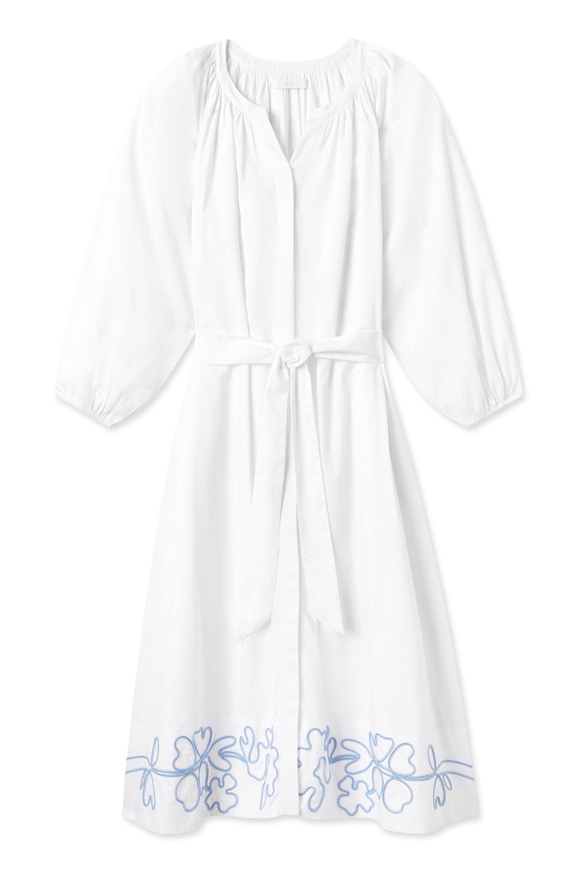White Brunch Dress - Casual Elegance for Daytime