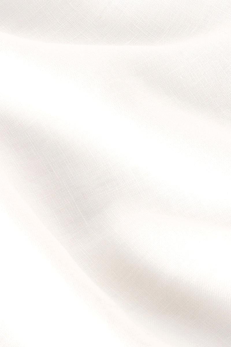 White Poplin Caroline Nightgown – Soft & Breathable