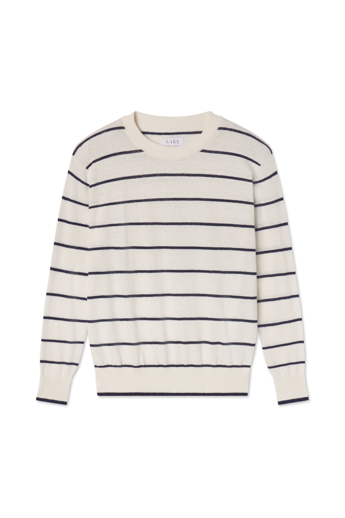 English Navy Fisherman Sweater by Evaline