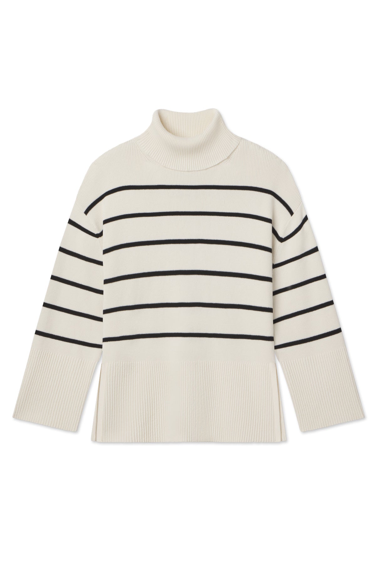 Ivory & Black Striped Madeline Sweater