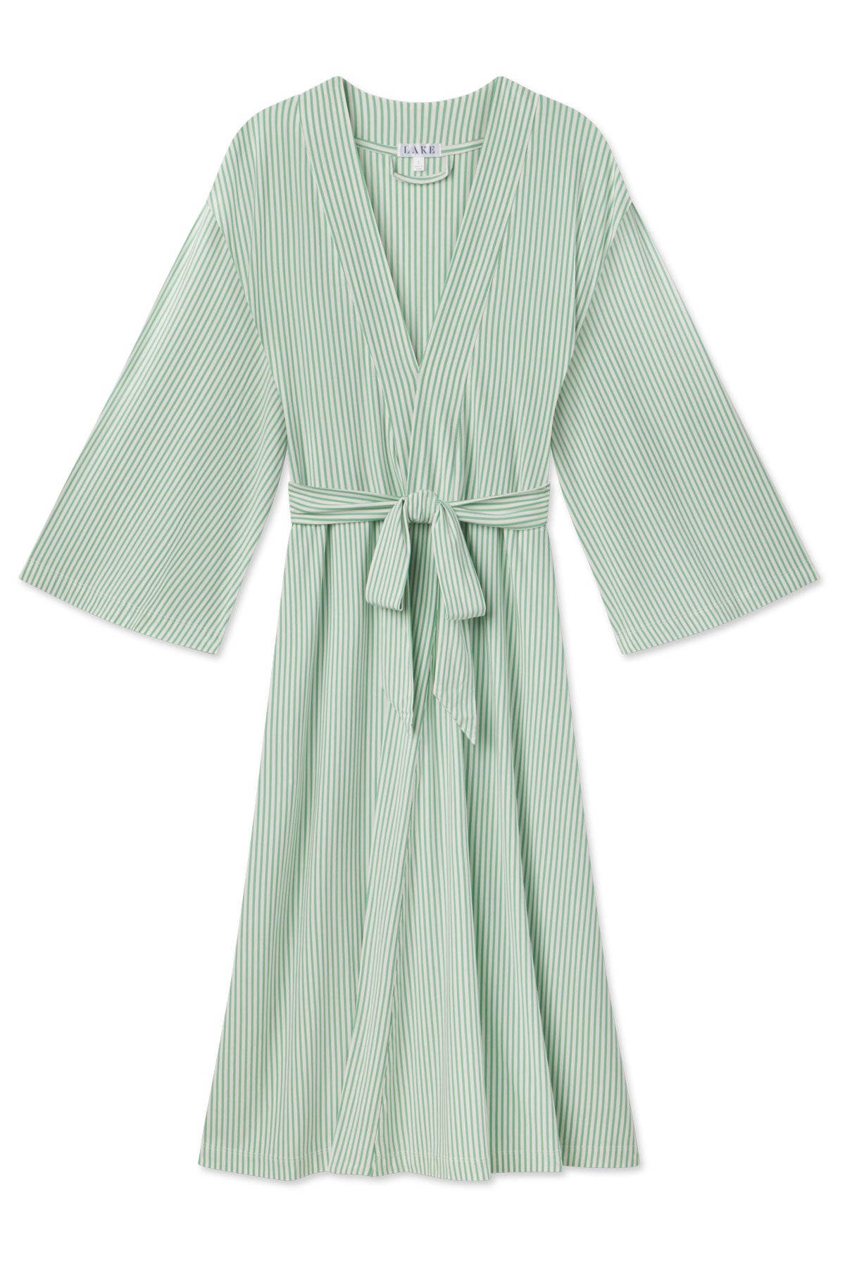 Clover Leaf Striped Kimono Robe by DreamModal