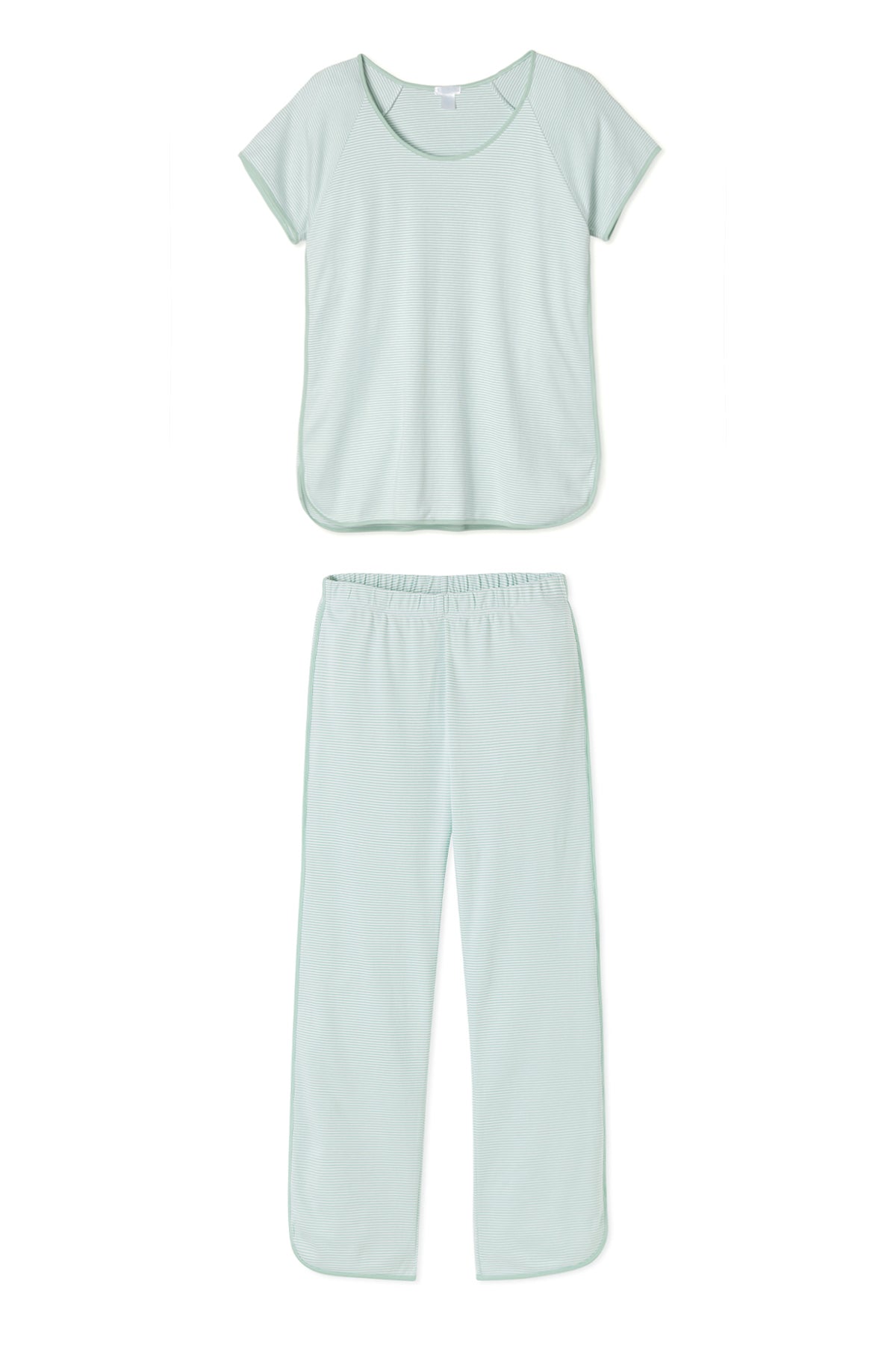 Parisian Green Pima Short-Long Set