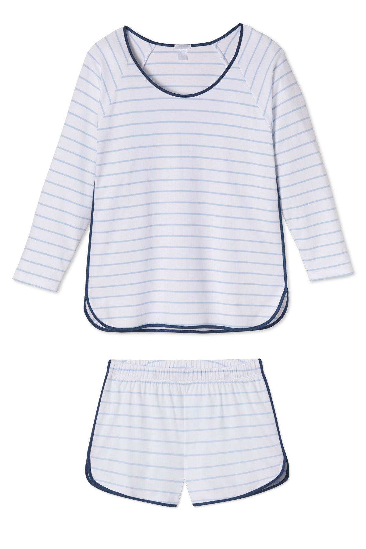 Marine Pima Cotton Long-Short Set