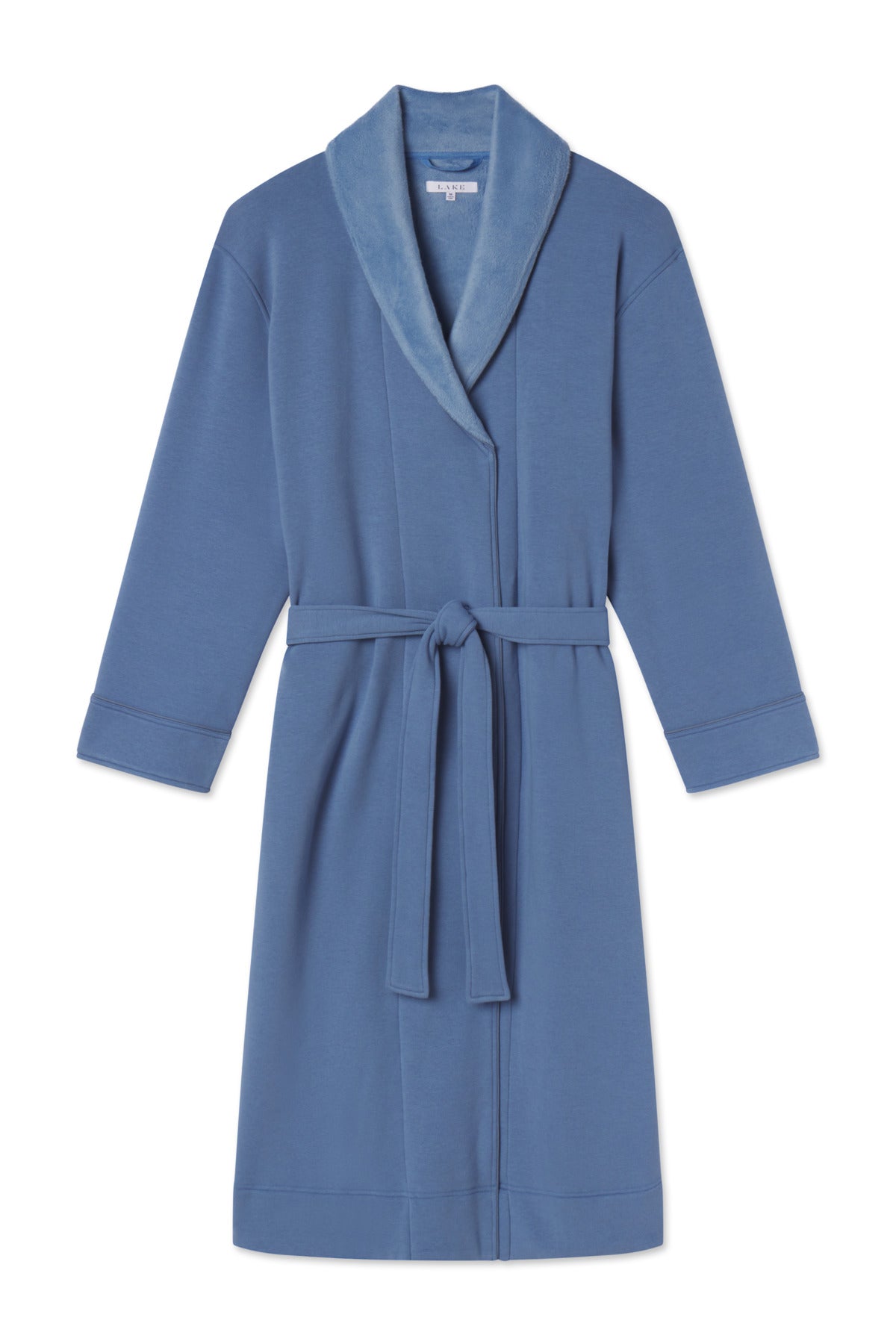 Mystic Blue Men's Plush Robe