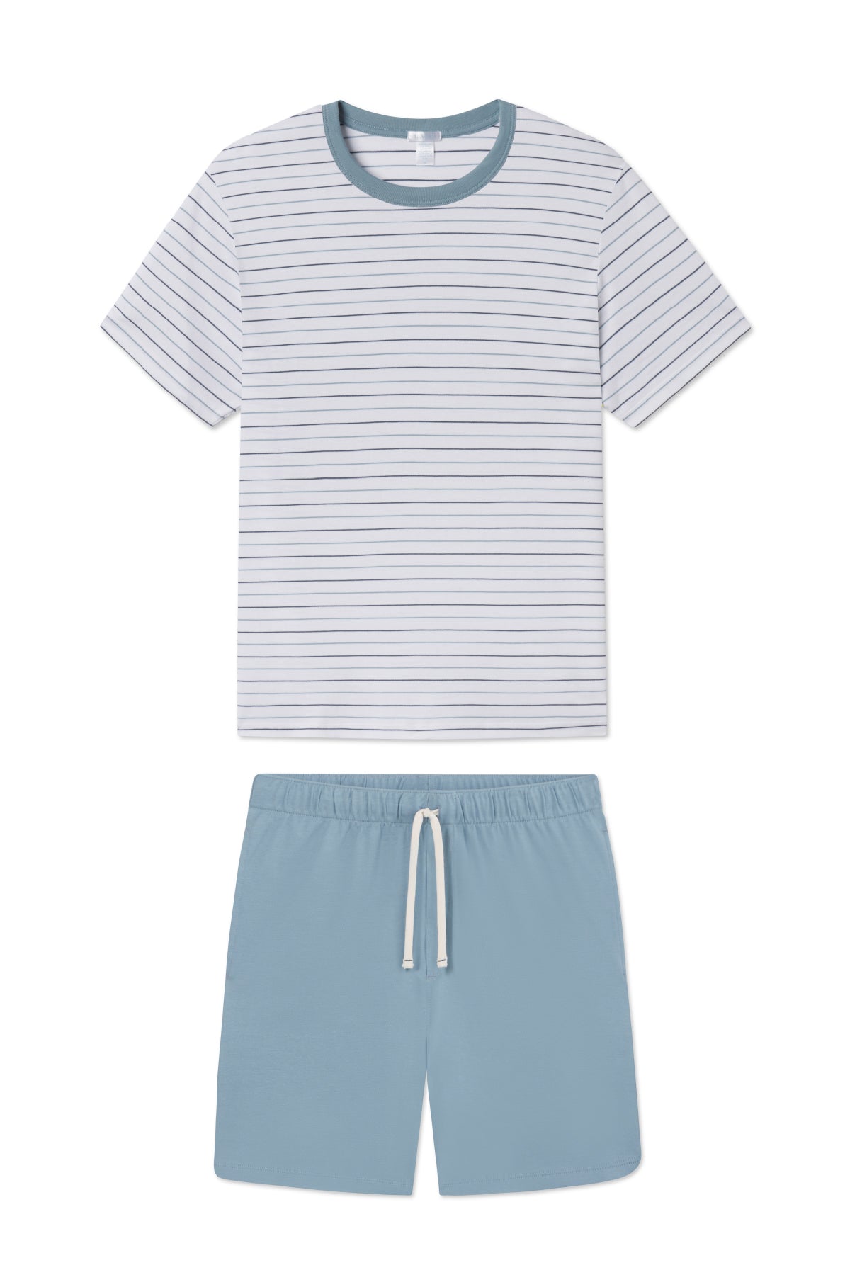 Men's Pima Cotton Sleep Shorts - Nautical Stripe