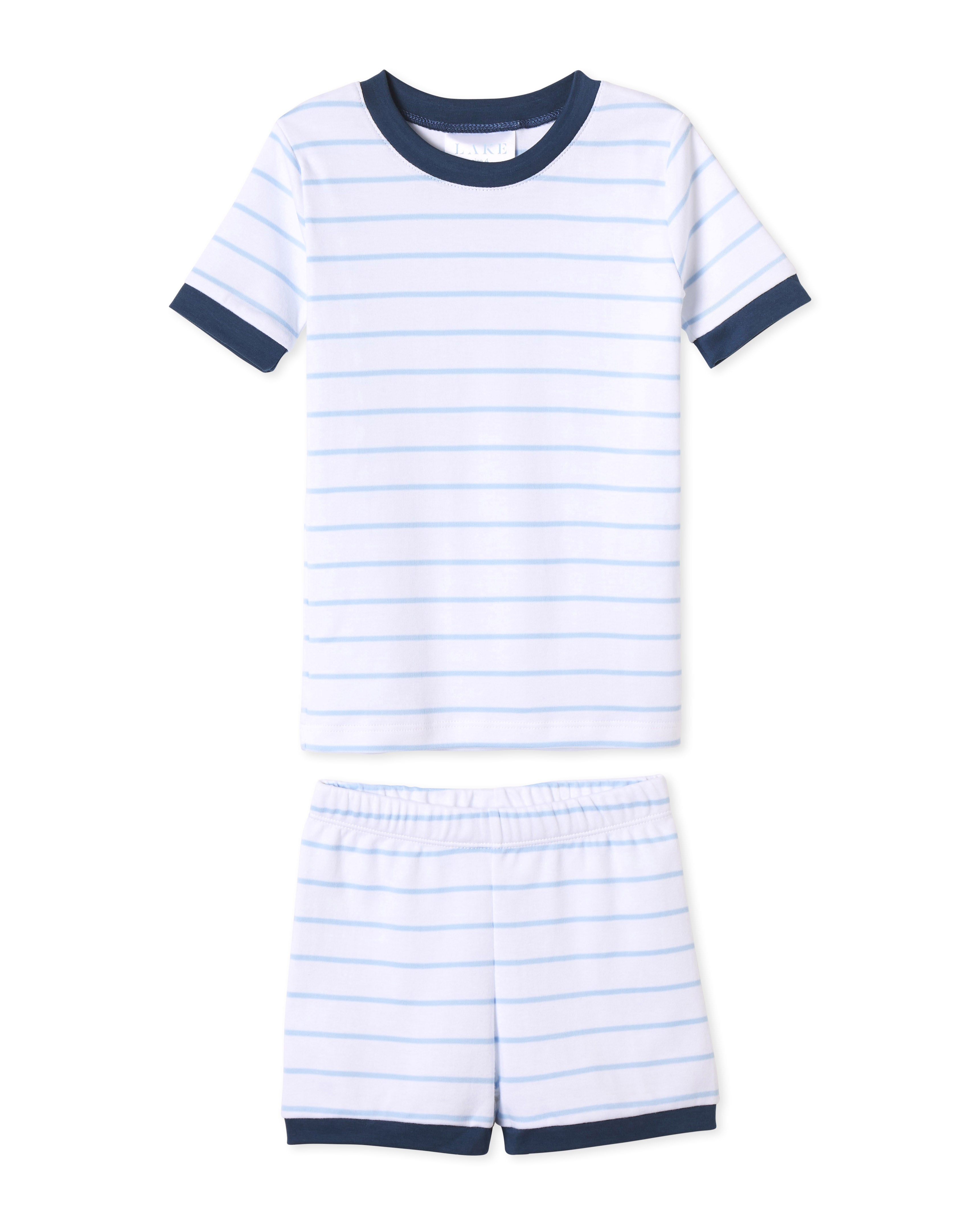 Marine Blue Kids' Shorts Set