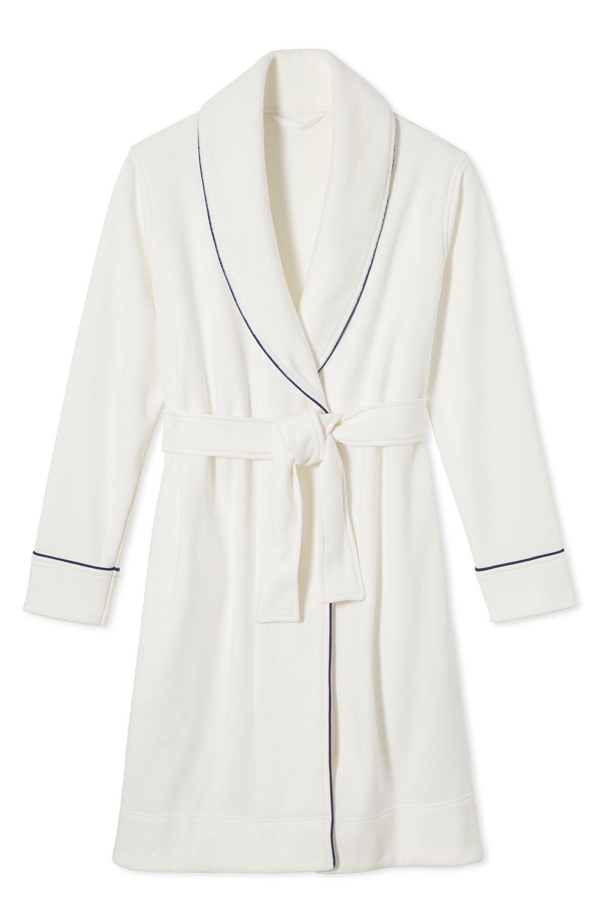 Navy Blue Plush Robe for Relaxation