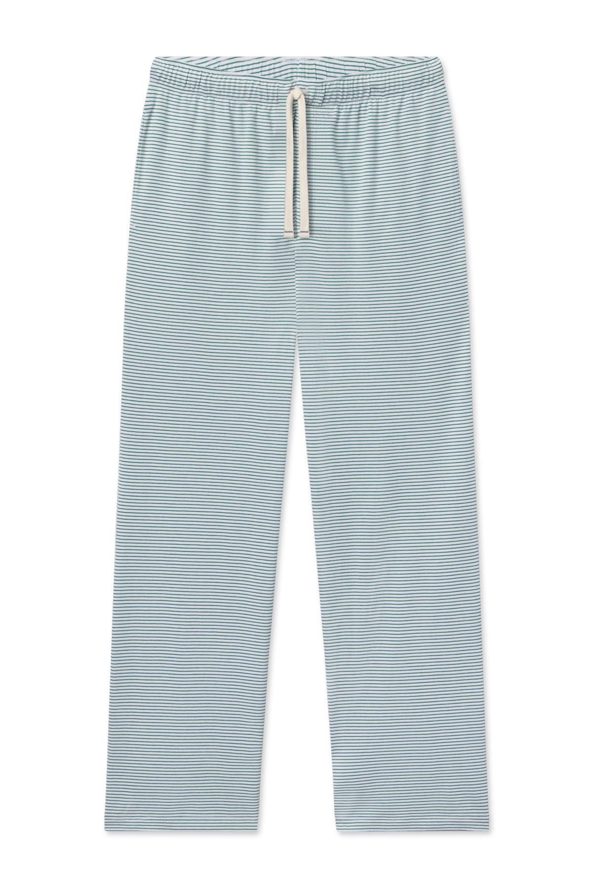 Classic Green Pima Cotton Sleep Pants for Men