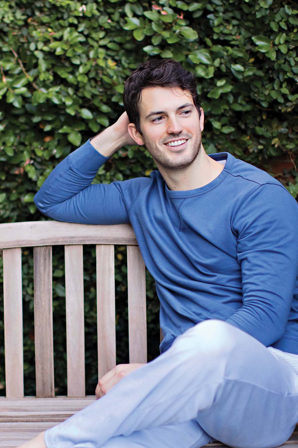 Navy Men's Casual Sweatshirt