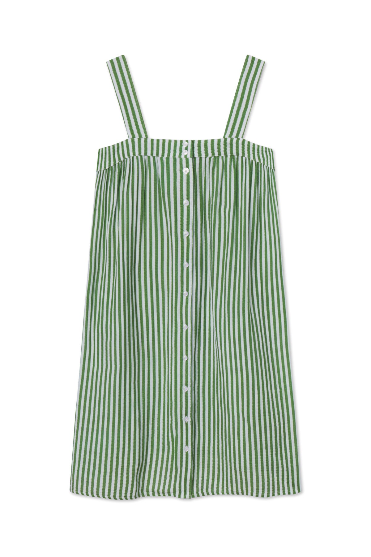 Palm Awning Stripe Nightgown – Soft & Stylish Sleepwear