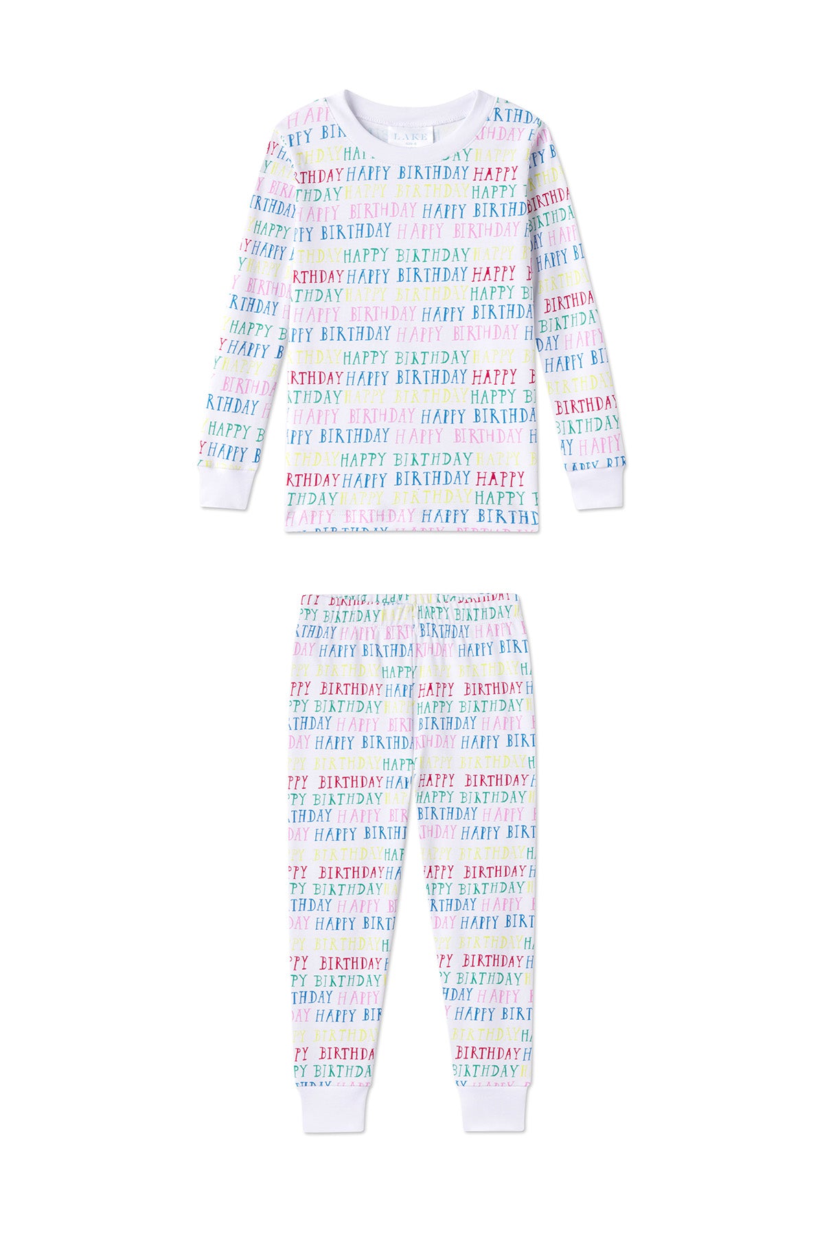 Happy Birthday Kids Long Sleeve Set