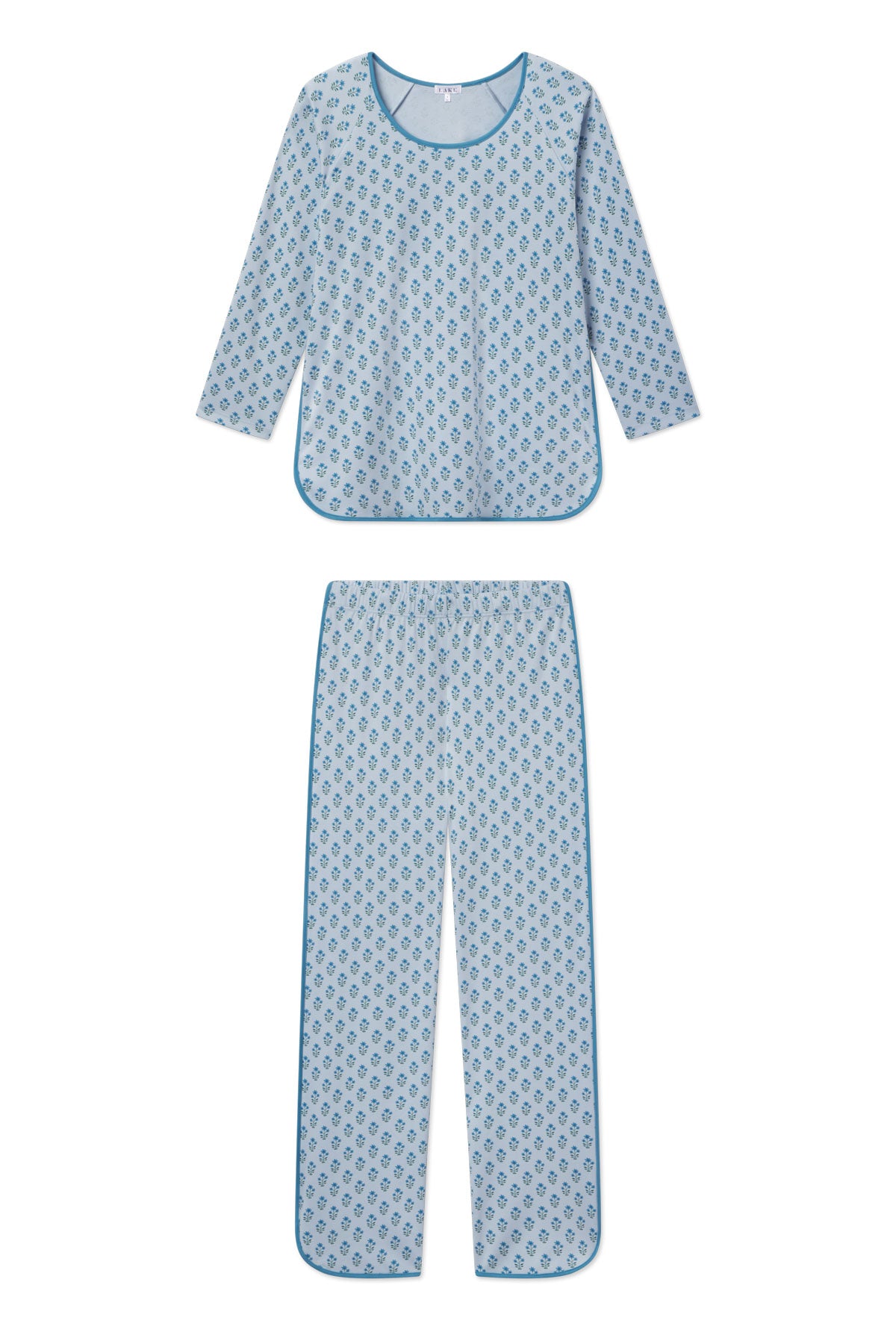Polar Posy Pima Cotton Long Sleeve Set