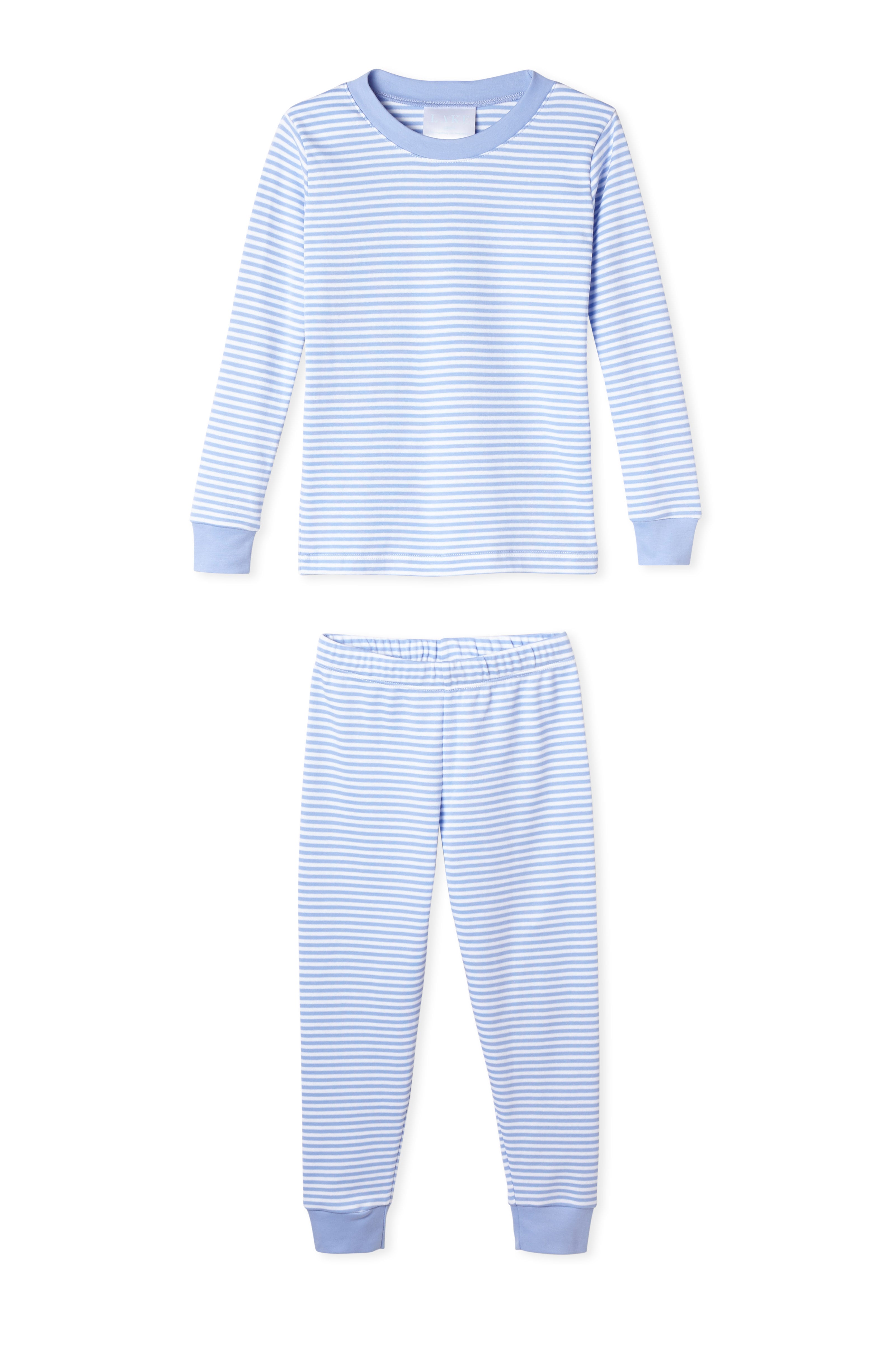 Stylish Hydrangea Kids Long-Long Set